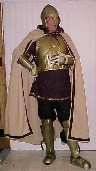 CRUSADER COSTUME. LINKS TO ARMOR DEPT!